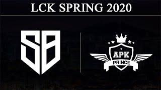 SB vs APK @Map2 | SANDBOX Gaming vs APK Prince | LCK Spring 2020 (6th February 2020)