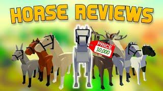 What are the TOP 3 BEST horses? - Roblox Wild West