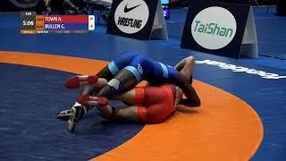 1/8 WW - 57 kg: A. TOWN (CAN) v. G. BULLEN (NOR)