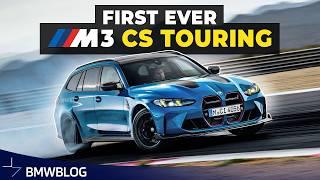 NEW BMW M3 CS Touring - 550 HP and 0-62 mph in 3.5 seconds