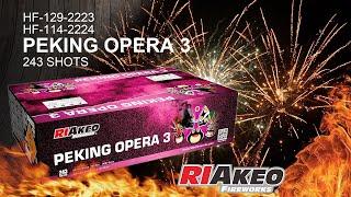 HF-129-2223A+HF-114-2224 Peking Opera 3 - Riakeo Fireworks