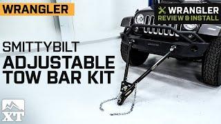 Jeep Wrangler Smittybilt Adjustable Tow Bar Kit Review & Install