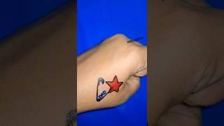 DIY PIN DAD TATTOO ️️ #tattoo #dadtattoo #shorts #viral #2k25