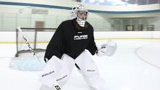 Bauer Vapor 1X Catch Glove and Blocker Review || Pure Goalie