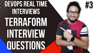 Terraform Interview Questions | Terraform Scenario Questions | DevOps Interview Series | Terraform