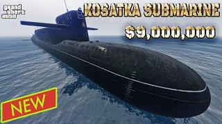 Kosatka Submarine REVIEW - Most Expensive ONE $9,000,000 | Everything You need to Know! GTA Online