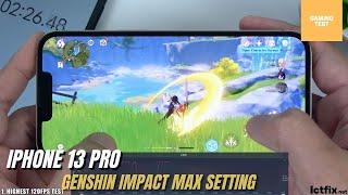 iPhone 13 Pro Genshin Impact Max Setting | Apple A15 Bionic, 120Hz Display