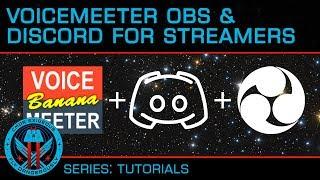 Advanced Audio Streaming Elite Dangerous and ALL Games with Voice Meeter, OBS and Discord (Guide)