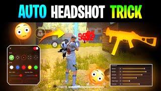 Secret Ump Headshot Trick & Setting 100% Working  | Free Fire