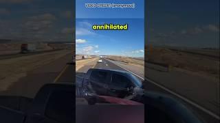 Driver Cuts Off Truck & Regrets It Immediately!