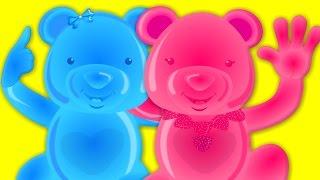 Head Shoulders Knees And Toes | Nursery Rhymes From Jelly Bears