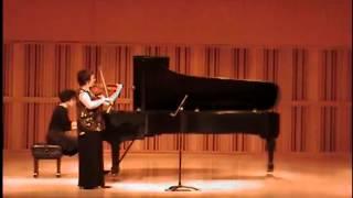 Debussy: Sonata for violin and piano (I)