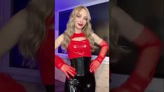 SpaceFox #красота #красота #девушка #nice #latex #leggings #dress #uniform #латекс #reels #swimsuit