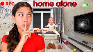 HOME ALONE Without Parents for 50 Hours! *Security Cameras*