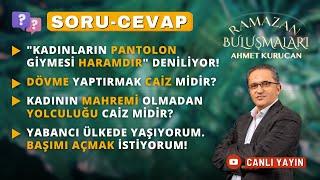 Soru- Cevap Canlı Yayını -2 | AHMET KURUCAN