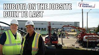 Kubota KX-040 On The Jobsite - Built To Last