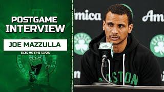 Joe Mazzulla: "We're playing inconsistent basketball." | Celtics vs 76ers Postgame 12-25