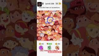 Braindom level 206 walkthrough solution Gameplay Android,ios New Update Levels