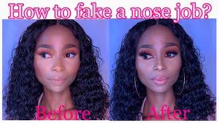 How to fake a nose job with contouring?! |Londy Dlomo