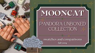 ️‍ MOONCAT pandora unboxed collection | swatches + comparisons