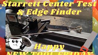 Unboxing: Starrett Edge Finder 827 and 65 Center Test