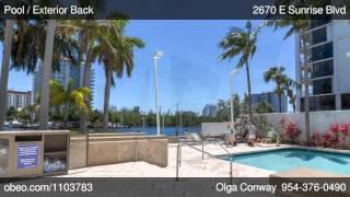 2670 E Sunrise Blvd Fort Lauderdale FL 33304 - Olga Conway - Galleria International Realty