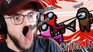 I FEEL ATTACKED! I'M ALWAYS DYING! | Among Us (ft. @dagames @SuperHorrorBro and more)