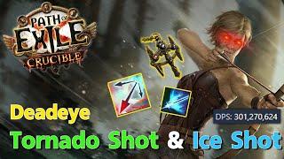 POE 3.21 | Deadeye Tornado Shot & Ice Shot Showcase