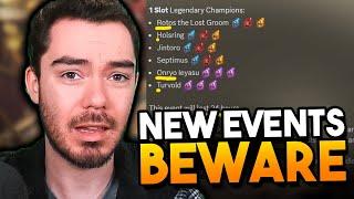 TWO EVENTS Early in the Week but BEWARE!!! | Raid: Shadow Legends