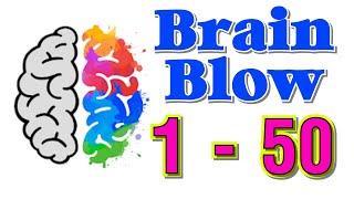 Brain Blow level 1- 50 walkthrough gameplay