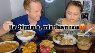 Ka thinrim  Tumbu bai dan, Bawngsa chhum, Veg curry, tofu, Alu rawt #asmr #mukbang #food #cooking