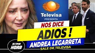 Andrea Legarreta ABANDONA el programa Hoy!!ya NO SOPORTO y quiere IRSE DE TELEVISA!