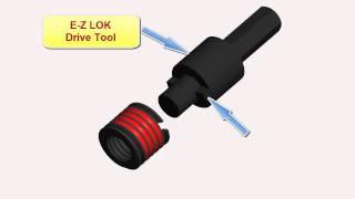 Thread Repair Using an E-Z LOK Insert