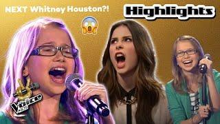 The NEXT Whitney Houston??  - Throwback to HIGHLIGHT performance from 2013 | The Voice Kids