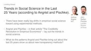 Trends in Social Science in the Last 25 Years