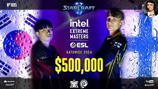 ГРАНДФИНАЛ IEM KATOWICE 2024: Maru vs Serral! Долгожданная встреча суперзвезд StarCraft II в финале