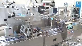Sigitaspak automatic wrapping line for chocolate covered snacks