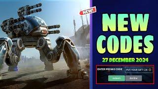 NEW  WAR ROBOTS NEW GIFT CODES DECEMBER 2024 || WAR ROBOTS PROMO CODES | WAR ROBOTS REDEEM CODES