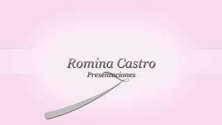 Romina Castro-Presentaciones 2023