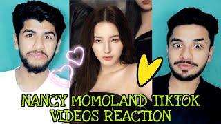 PAKISTANI BOYS REACT TO | NANCY MOMOLAND TIKTOK VIDEOS | Hashmi Reactions