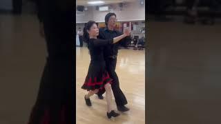 International Tango lesson Dance Blvd. San Jose, Ca. Raymond Kwong ,Nancy Brown.2024