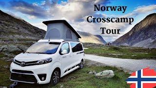 19 Tage mit dem Camper durch Norwegen. Crosscamp Tour Part 1