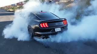 2022 Mustang Mach 1 Line Lock Burnout