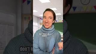 Teacher doesn’t show up to school?!? #story #school #teacher #comedy #funny #life #work #job #mom