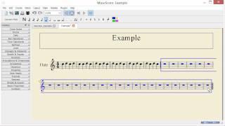 How to delete measures in MuseScore