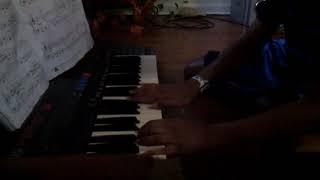 Snake charmer on piano