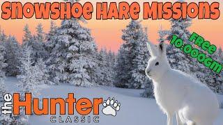 The Hunter Classic Snowshoe Hare Missions!выполняем миссий на зайца! Как получить 10.000gmS free gm$