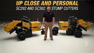 Walkaround of the SC292 and SC362 stump cutters