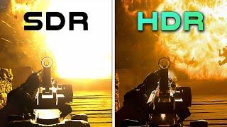 HDR vs SDR - FPS Comparison // RTX 4090