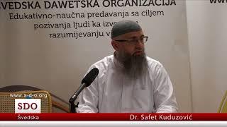 Dr Safet Kuduzovic, pitanje o razvodu braka